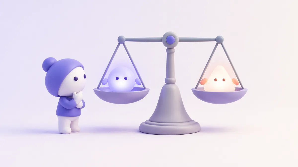 Gemini ou ChatGPT : deux assistants IA comparés sur une balance