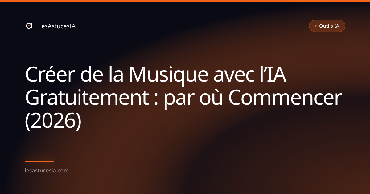 Créer de la Musique avec l’IA Gratuitement : par où Commencer (2026)