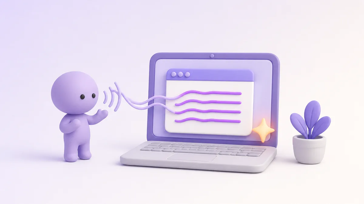 Dicter avec Gemini sur Mac : la voix se transforme en lignes écrites dans n’importe quelle application