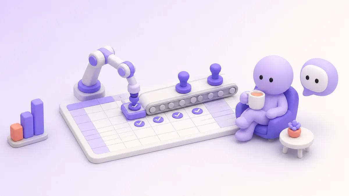 Macros VBA avec ChatGPT : un petit bras automatique traite les cellules une à une pendant que tu te reposes