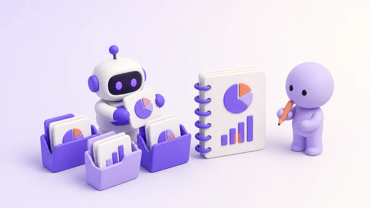 ChatGPT Work de A à Z : le robot rassemble graphiques et dossiers en un rapport mensuel, relu par le personnage