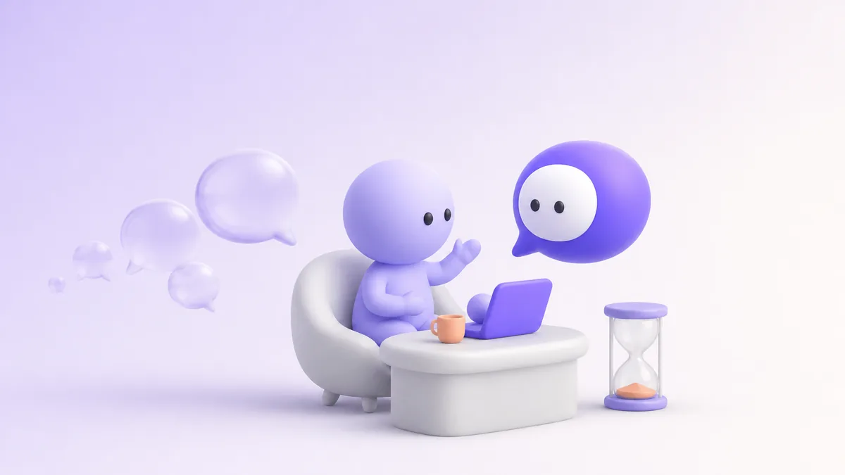 IA sans inscription, les limites : les anciennes bulles de conversation s’envolent et le sablier du quota se vide