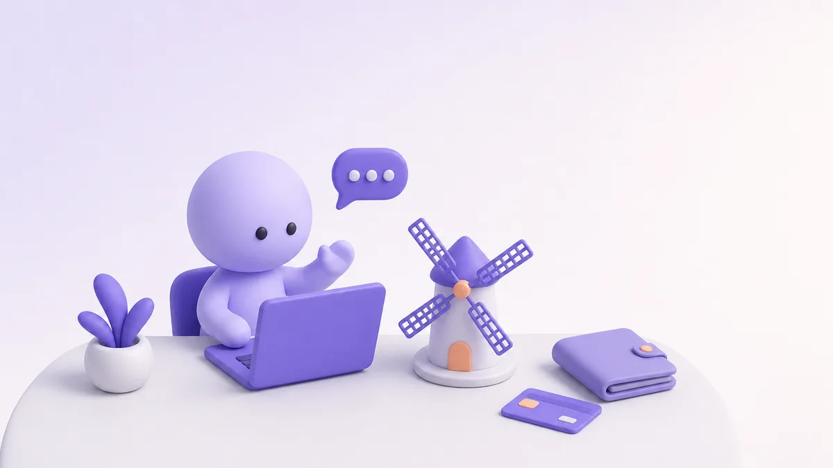 Vibe Free, ce qui est vraiment gratuit : discuter avec l’assistant au petit moulin sans sortir sa carte bancaire