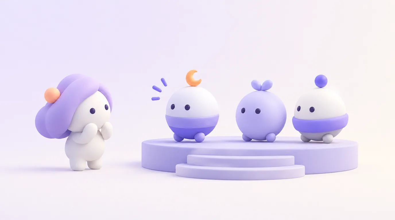 Kimi K3 : un nouvel assistant coiffé d’un croissant de lune arrive à côté de deux autres