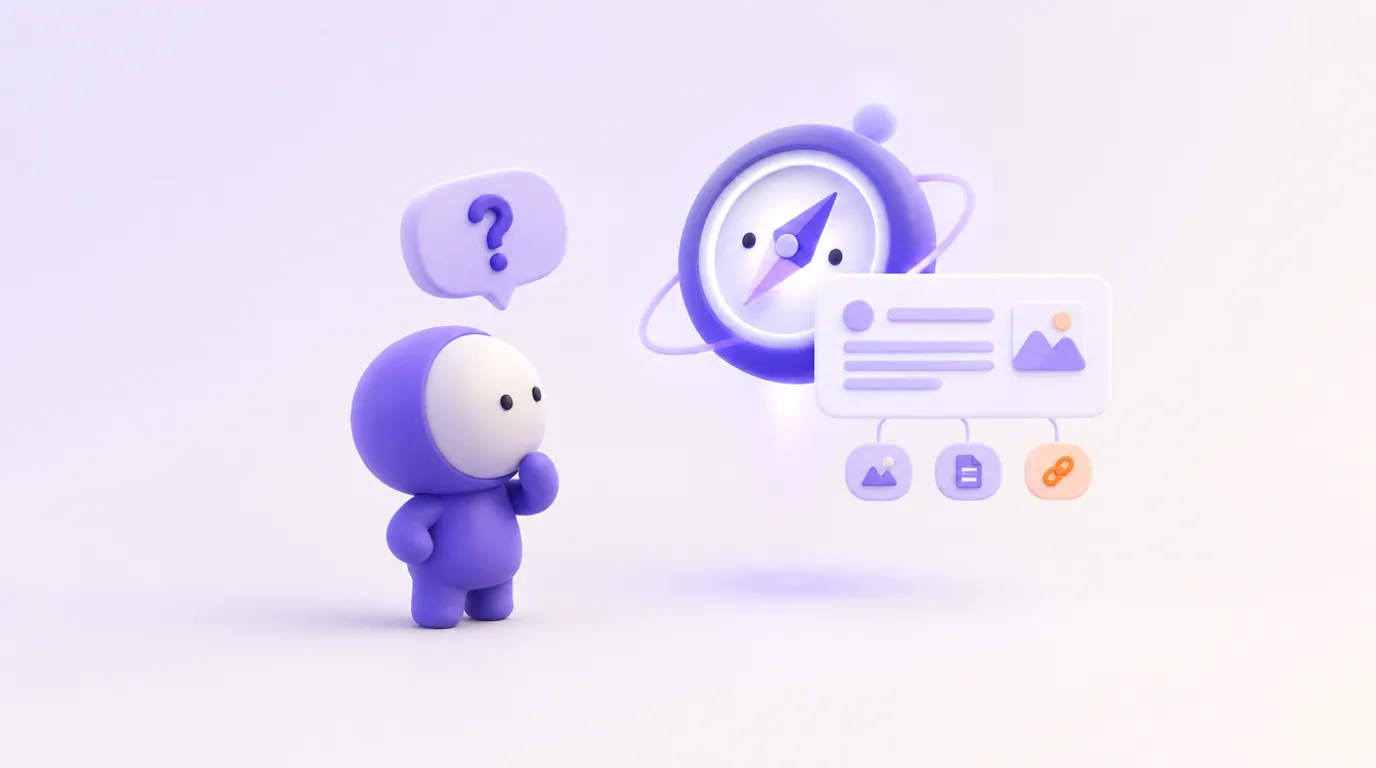 Perplexity, moteur de recherche IA : une boussole répond par une fiche courte accompagnée de ses sources