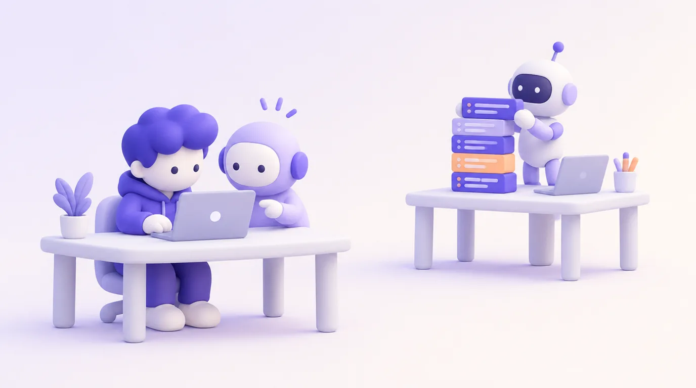 Claude Code ou GitHub Copilot : un copilote souffle la ligne suivante, un petit robot construit seul tout le projet